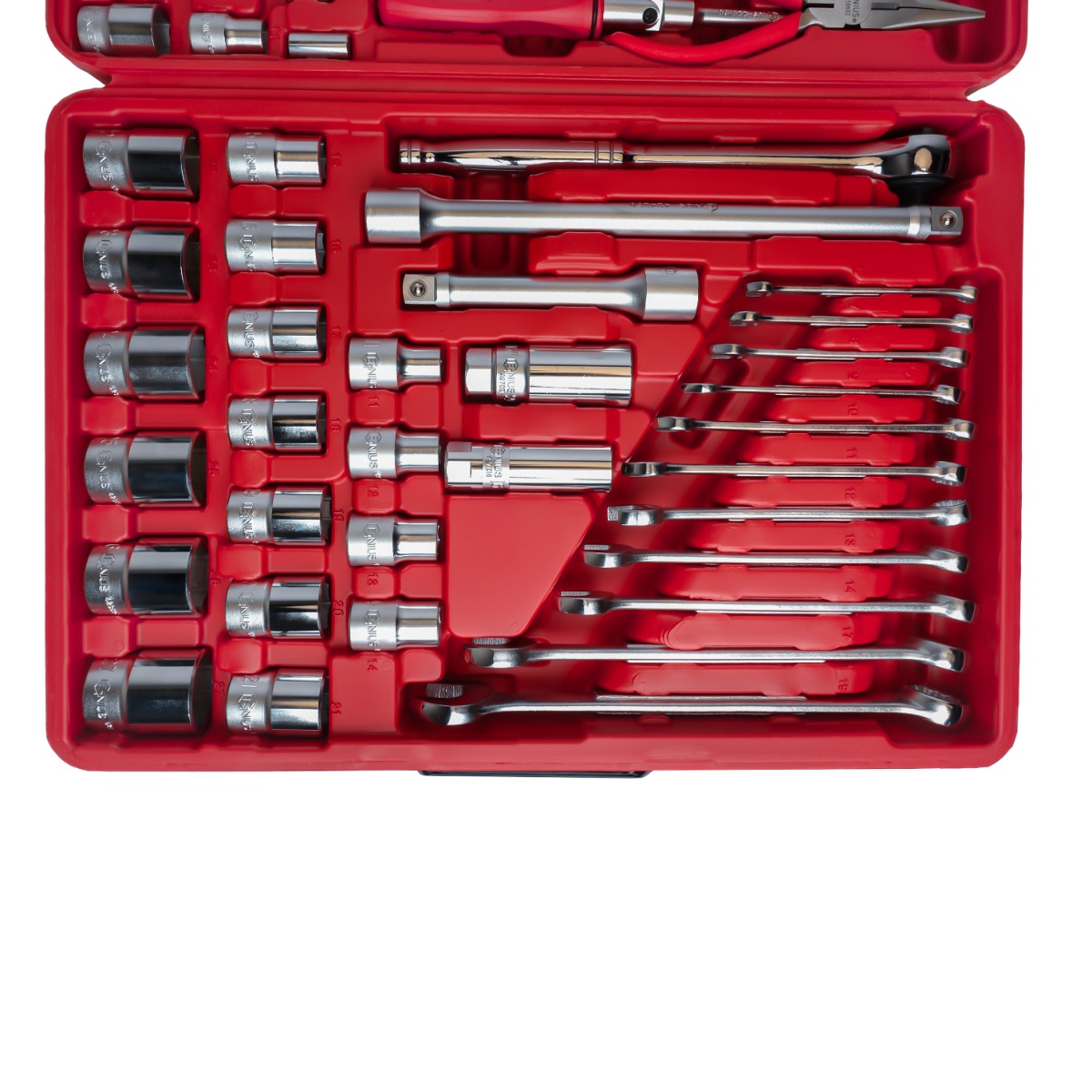Genius Tools 125 Piece 1/4
