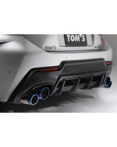 TOMS Racing Japan Carbon Fiber Rear Bumper Diffuser for Lexus RC F 2015-2019 - TMS-52159-TUC10