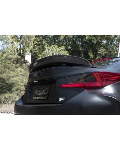 ALPHEYGA Carbon Fiber GTS Rear Spoiler for Lexus RC F Duckbill OEM Replacement - RCF-GTS-RS