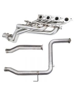 Kooks 1 7/8" x 3" Stainless Steel Long Tube Headers, Non-Emissions Headers, w/3" x OEM Stainless Catted Connection Pipes Toyota Tundra V8 | Toyota Sequoia V8 2014-2021- KOOK-4311H420