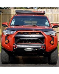 Southern Style Offroad Powder Coat Slimline Hybrid Front Bumper w/30" Heise LED Toyota 4Runner 2014+- SOUT-4r-H-30H-PC