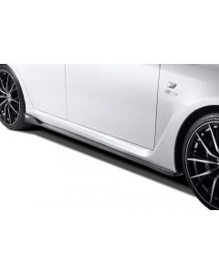 TOM'S Racing Carbon Fiber Side Skirts / Side Diffusers  V2 for 2008-2014 Lexus ISF - TMS-51082-TUE21