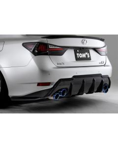 TOM'S Racing Carbon Fiber Rear Bumper Diffuser for Lexus GS-F 2016 - 2020 - TMS-52159-TUL10