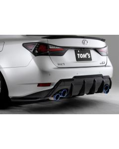 TOM'S Racing FRP Fiberglass Rear Bumper Diffuser for Lexus GS-F 2016 - 2020 - TMS-52159-TUL10-Z