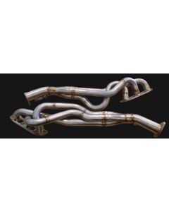 PPE Engineering 370Z/G37/Q50 2009+ race headers with merge collectors- Stainless - 837001-PM-SS