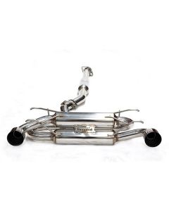 Invidia 12+ Subaru BR-Z/FR-S Gemini/R400 Single Layer Stainless Steel Tip Cat-back Exhaust - HS12SST7GM1SS