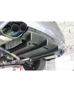 LEMS Dry Carbon Rear Diffuser with Clear Coat for Lexus IS F - LEMS-L517C