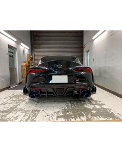 TOM'S Racing Rear Bumper Diffuser (Dry Carbon) â€“ 2020+ Toyota Supra PRE ORDER ONLY