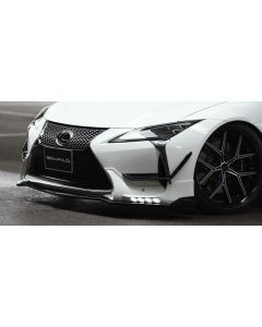 WALD International Sports Line Front Spoiler + LED DRL for Lexus LC500 2016-2017 - LC500.FL.17