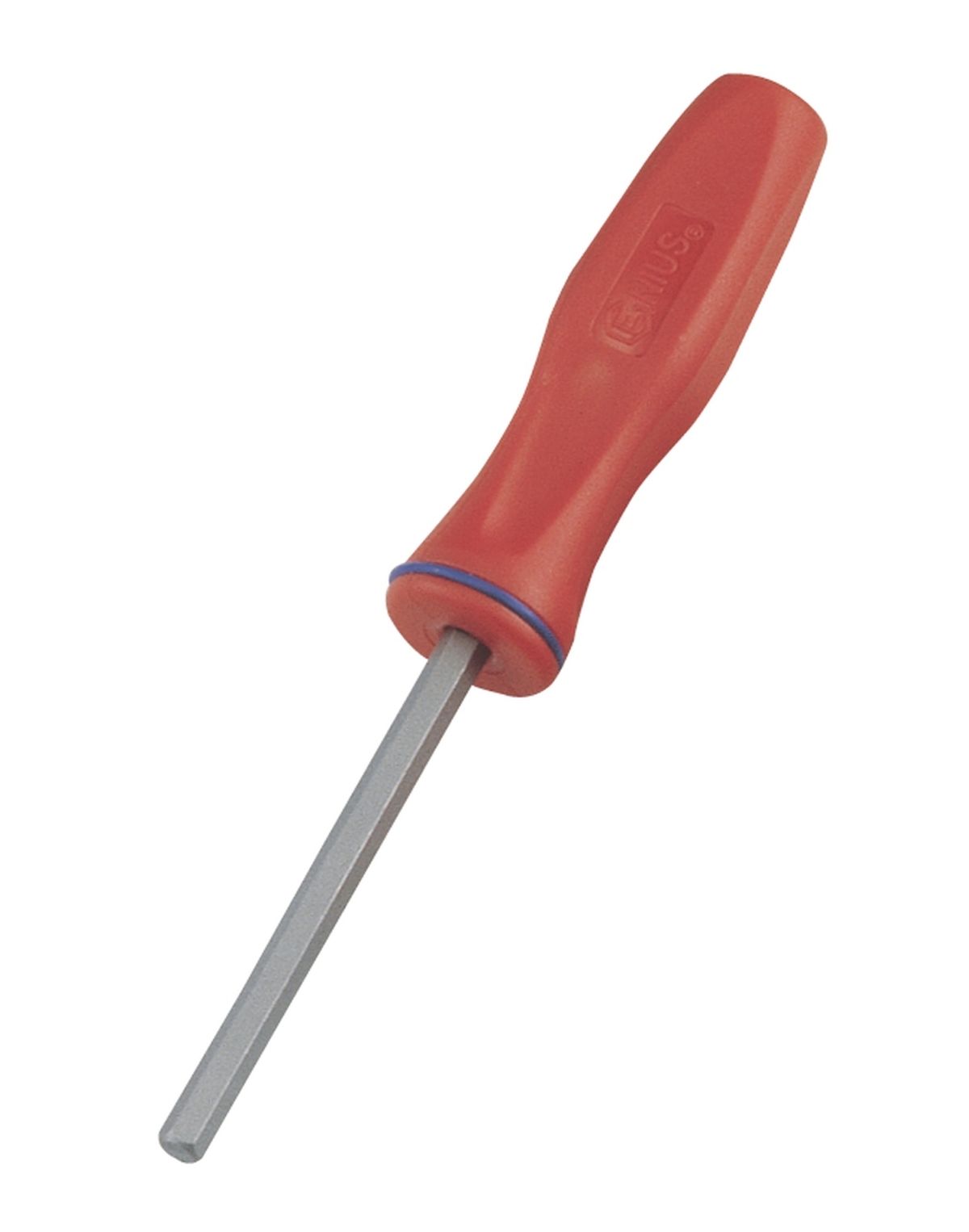 Genius Tools 4mm Hex Screwdriver w/Plastic Handle, 145mmL - 592+