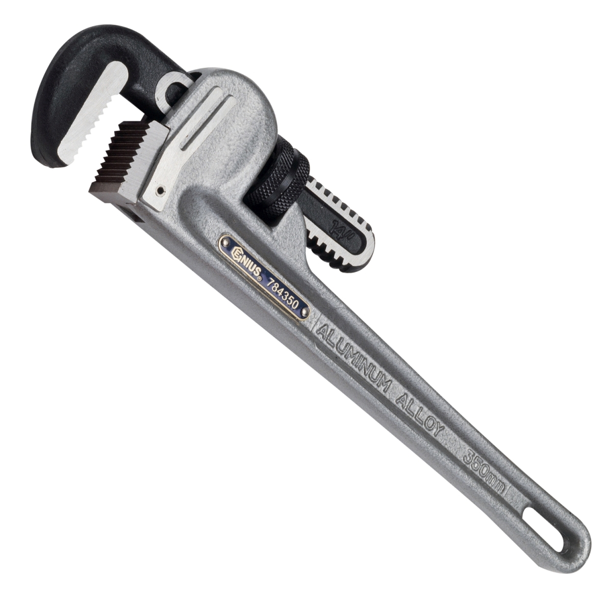 Genius Tools Aluminum Pipe Wrench, 910mmL(36