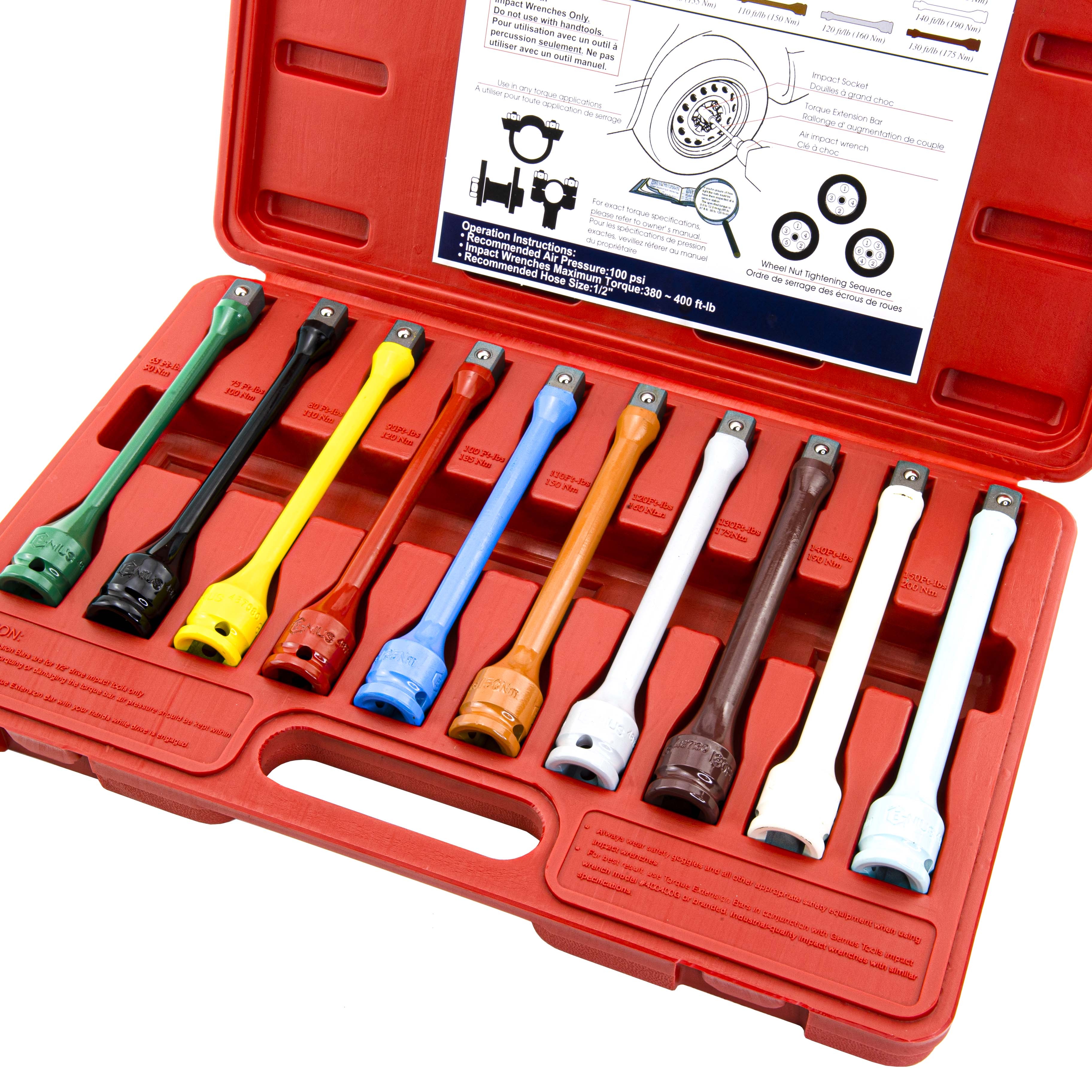 Torque Extension Genius Tools 1/2\